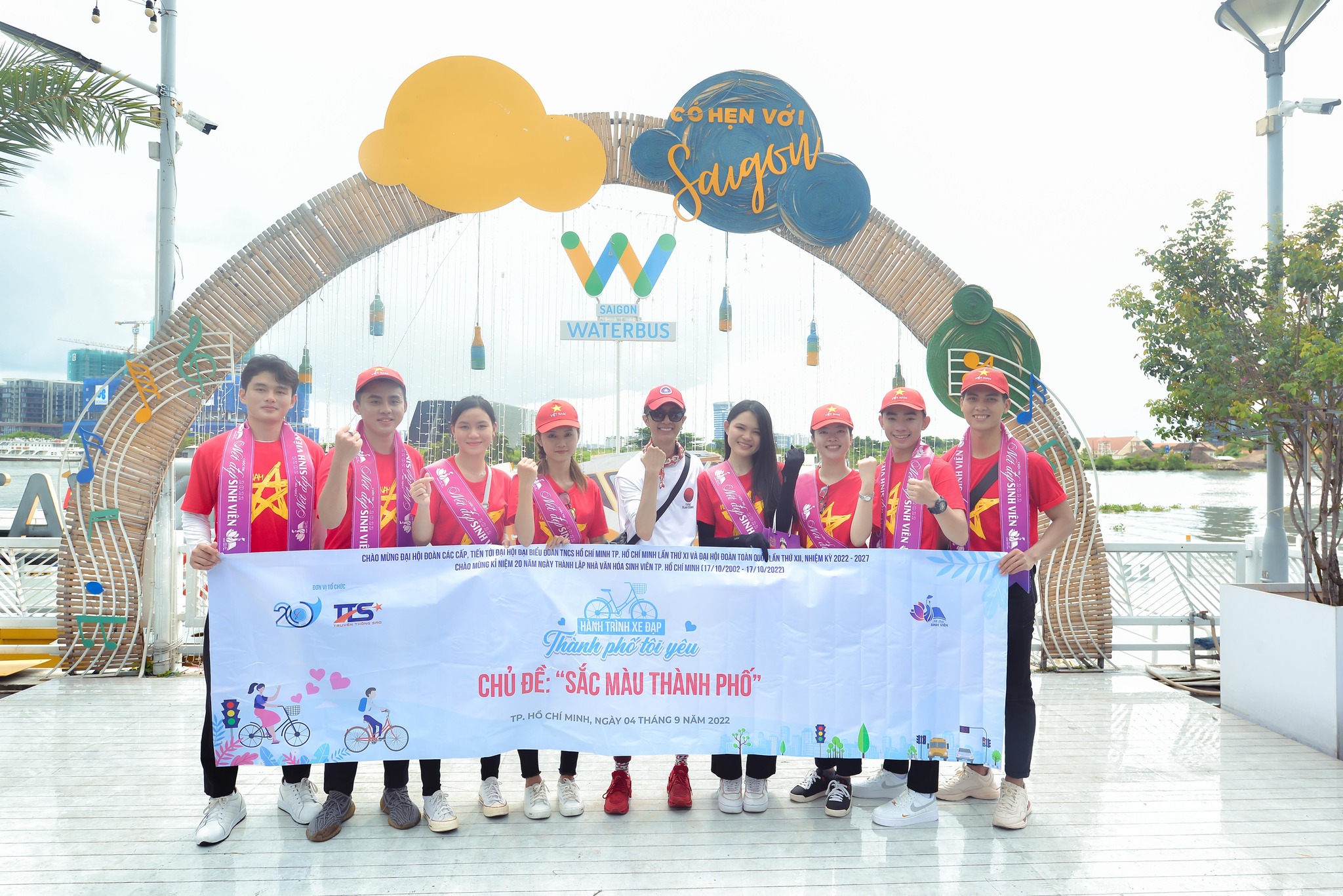 305311930_5595446693810357_5302356280800123199_n Khởi động Hành trình xe đạp "Thành phố tôi yêu" năm 2022