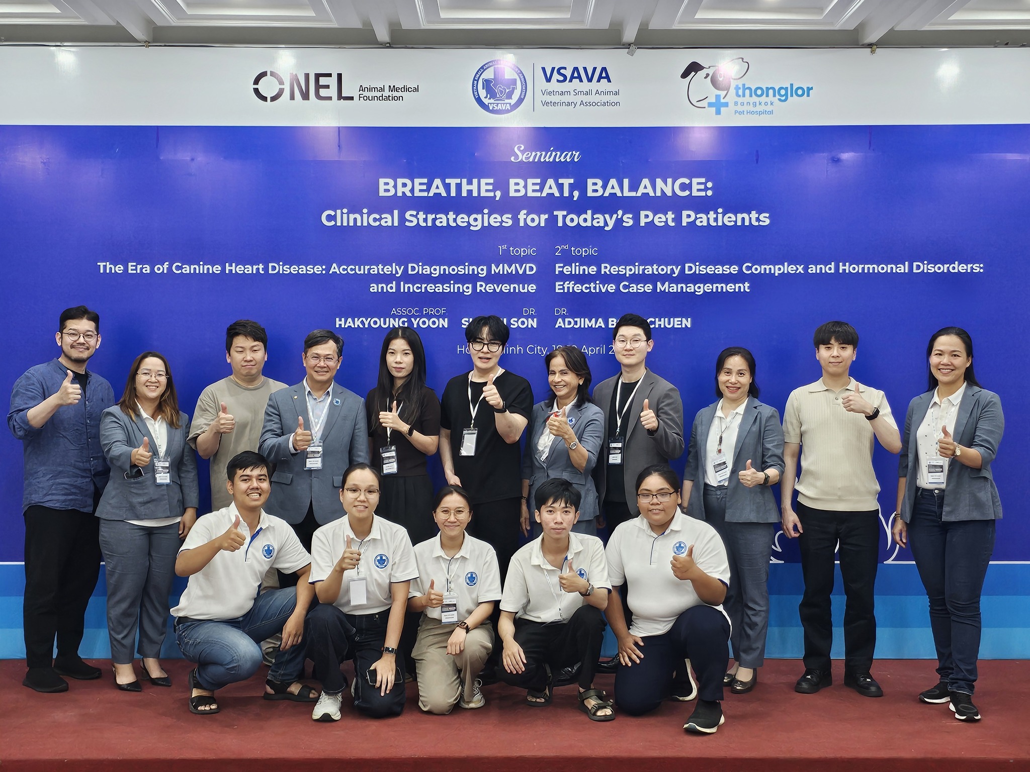 492398003_1225488172903805_899510363992160686_n Khóa huấn luyện “Bệnh nội khoa trên thú nhỏ” tại Hội thảo Nhà Văn hóa Sinh viên