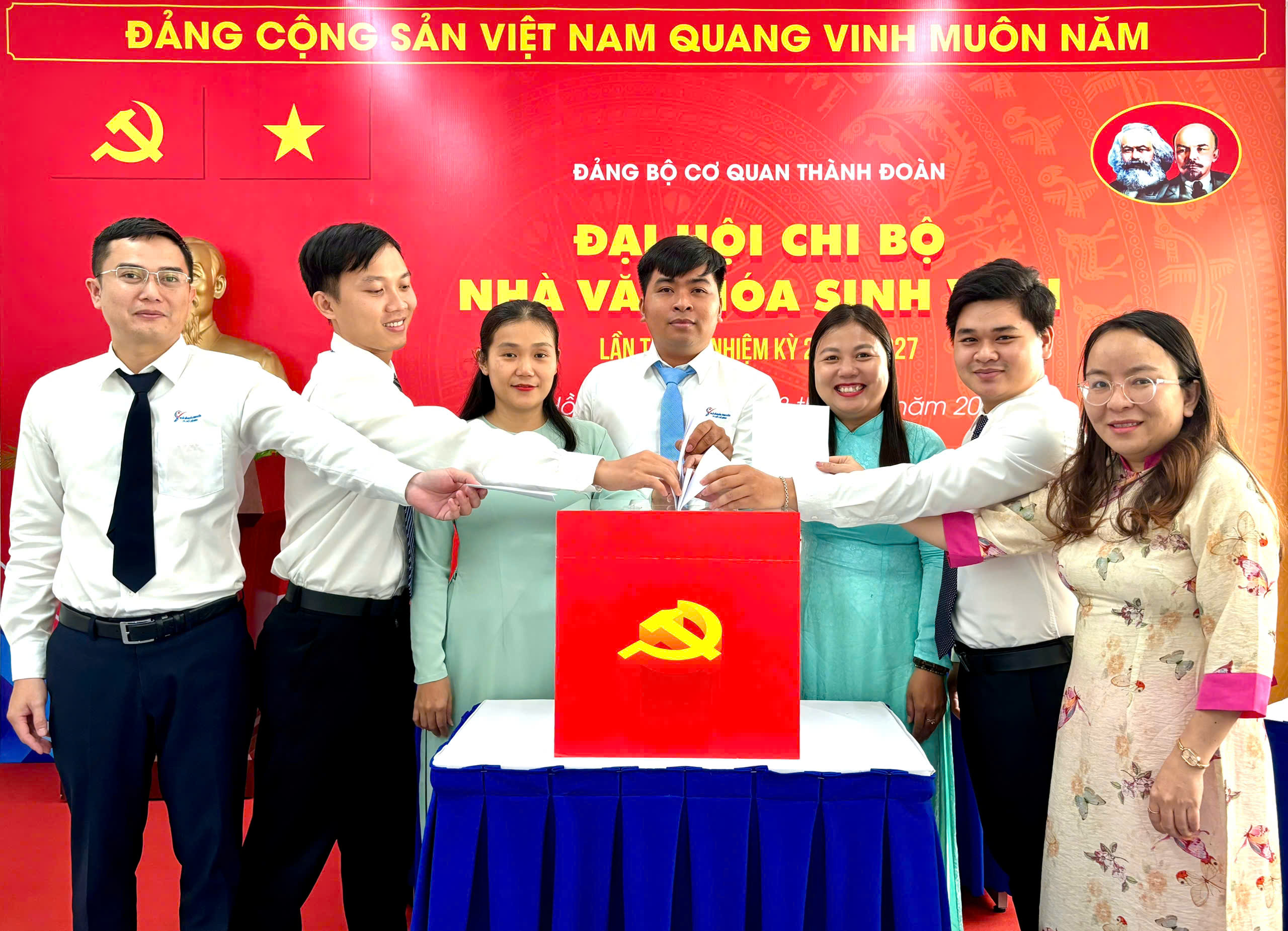 Đại hội Chi bộ Nhà Văn hóa Sinh viên lần thứ IX, nhiệm kỳ 2025 – 2027
