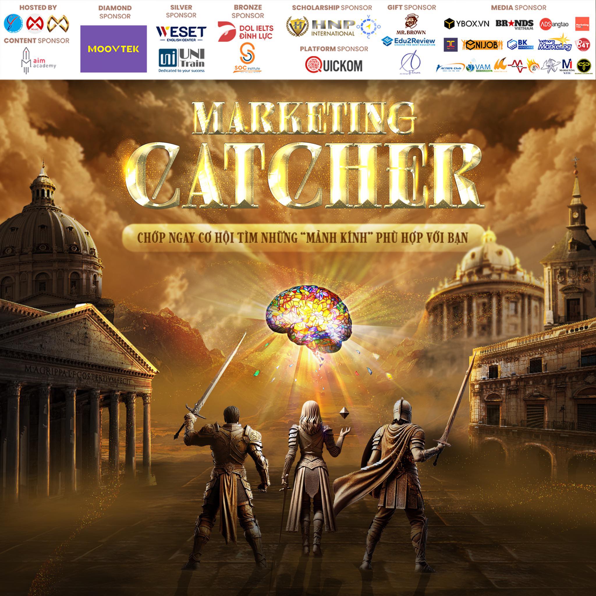 Marketing Catcher 2025 vòng 1, 2 và 3 – Bứt phá cùng các chiến lược