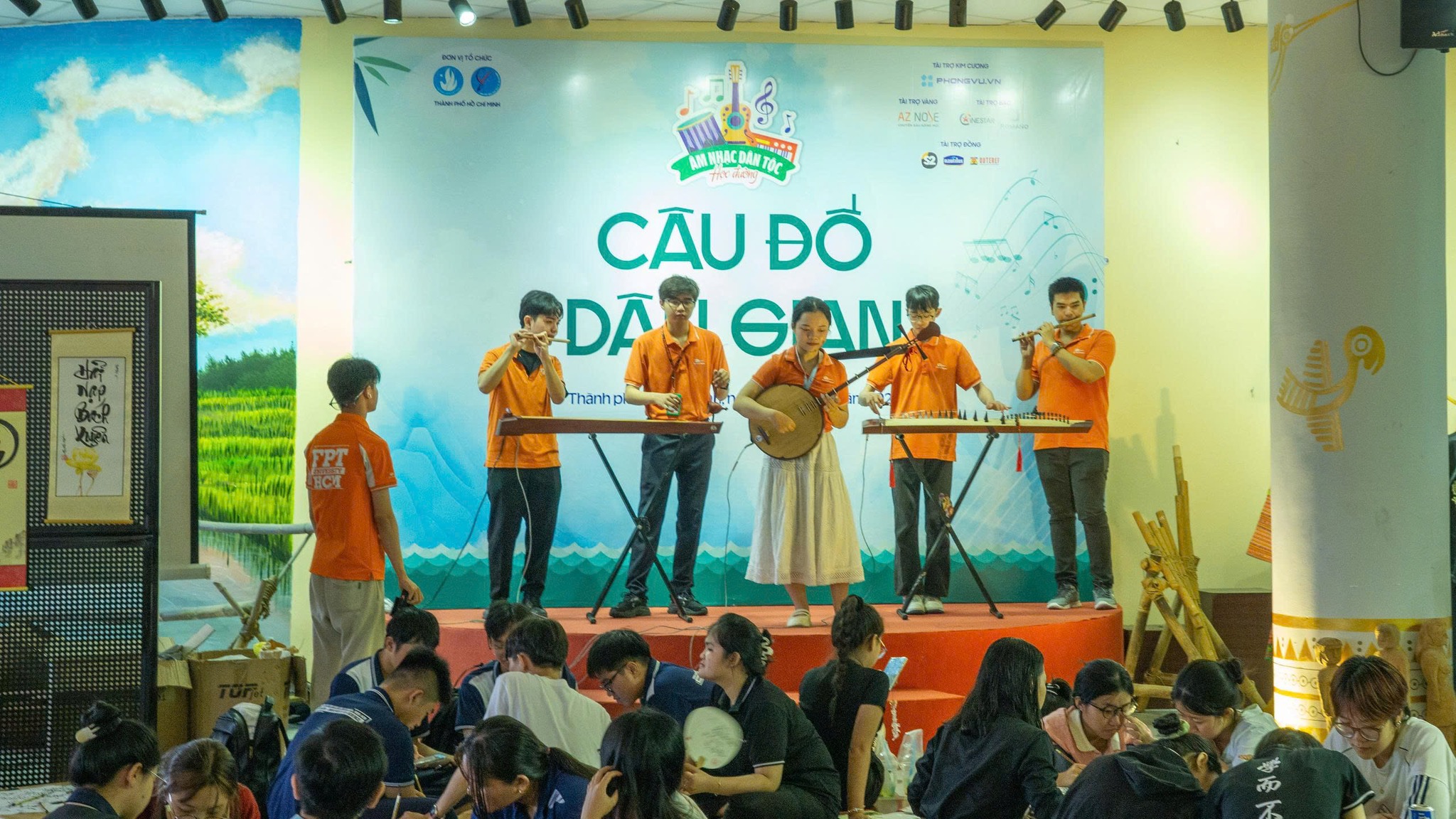 CHƯƠNG TRÌNH “ÂM NHẠC DÂN TỘC HỌC ĐƯỜNG” – CHỦ ĐỀ: CÂU ĐỐI DÂN GIAN