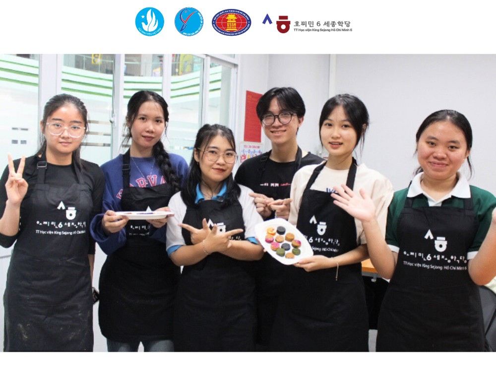 558896661_769445772568091_7067318043426237086_n Trải Nghiệm Văn Hóa Hàn Quốc – Làm Bánh Dasik Cùng Học Viện King Sejong HCM 6 tại Nhà Văn hóa Sinh viên TP.HCM