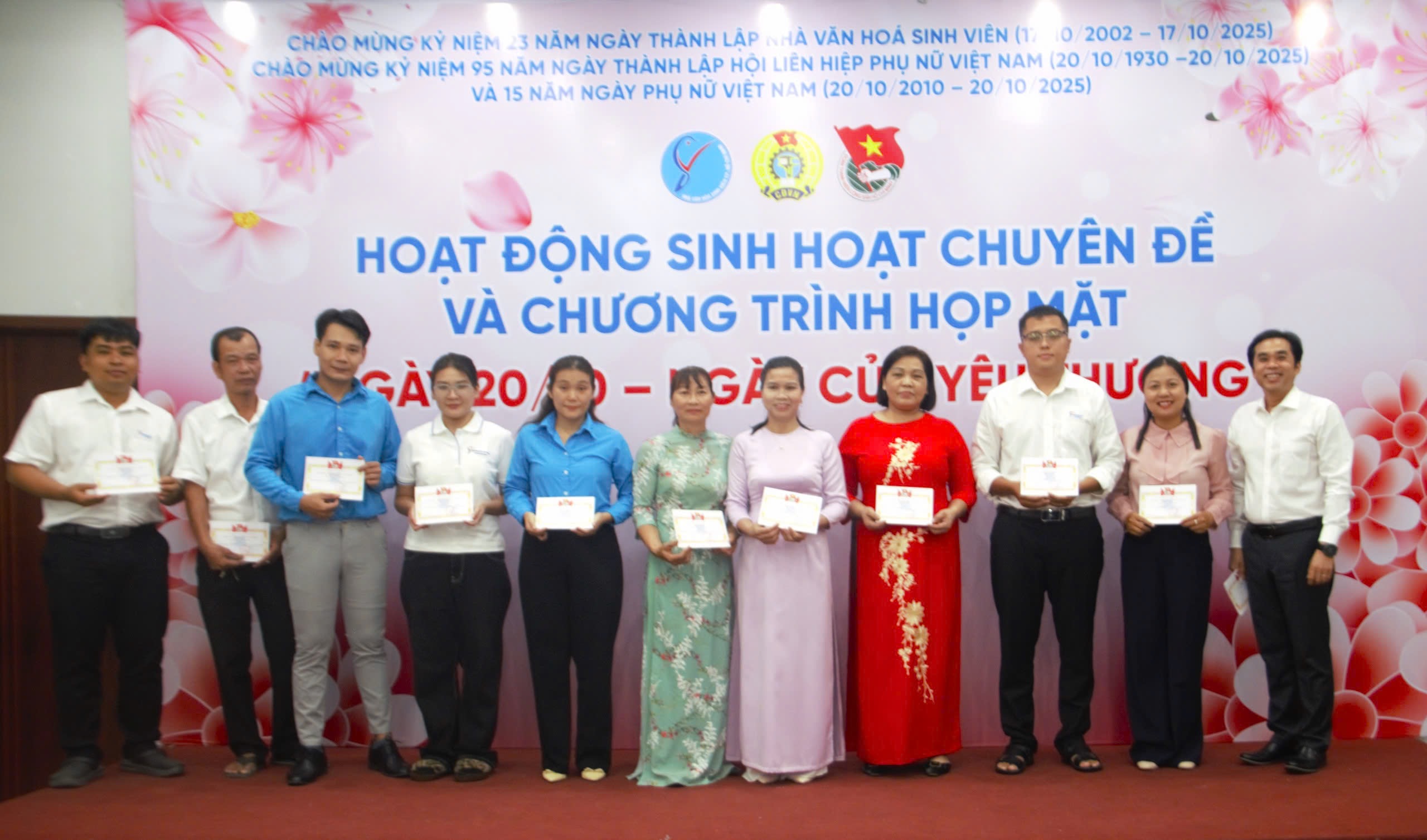 IMG_2184 CHƯƠNG TRÌNH HỌP MẶT KỶ NIỆM 23 NĂM NGÀY THÀNH LẬP NHÀ VĂN HÓA SINH VIÊN TP. HỒ CHÍ MINH