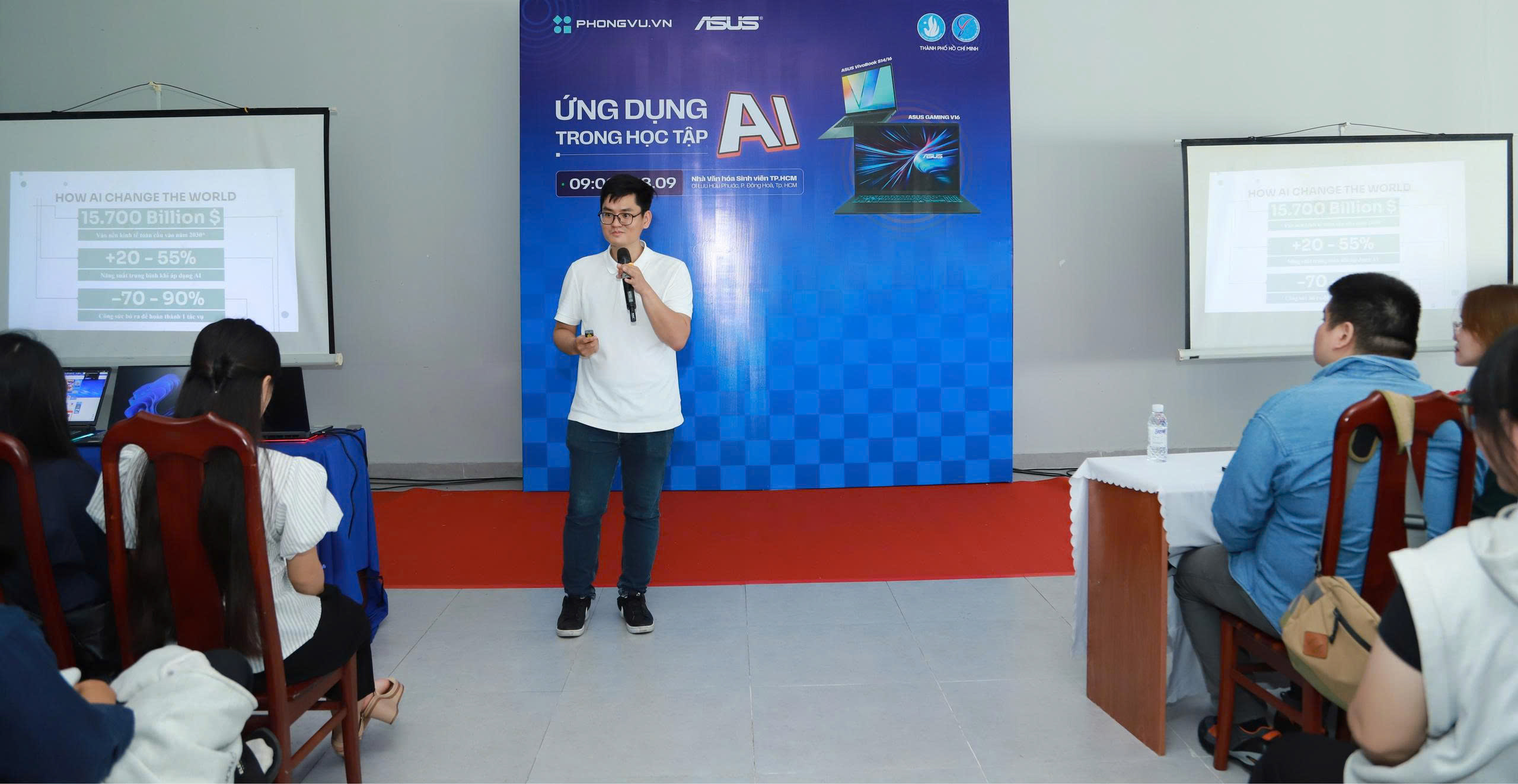 WORKSHOP “ỨNG DỤNG AI TRONG HỌC TẬP” – MỞ RA HÀNH TRÌNH TRI THỨC TRONG KỶ NGUYÊN SỐ