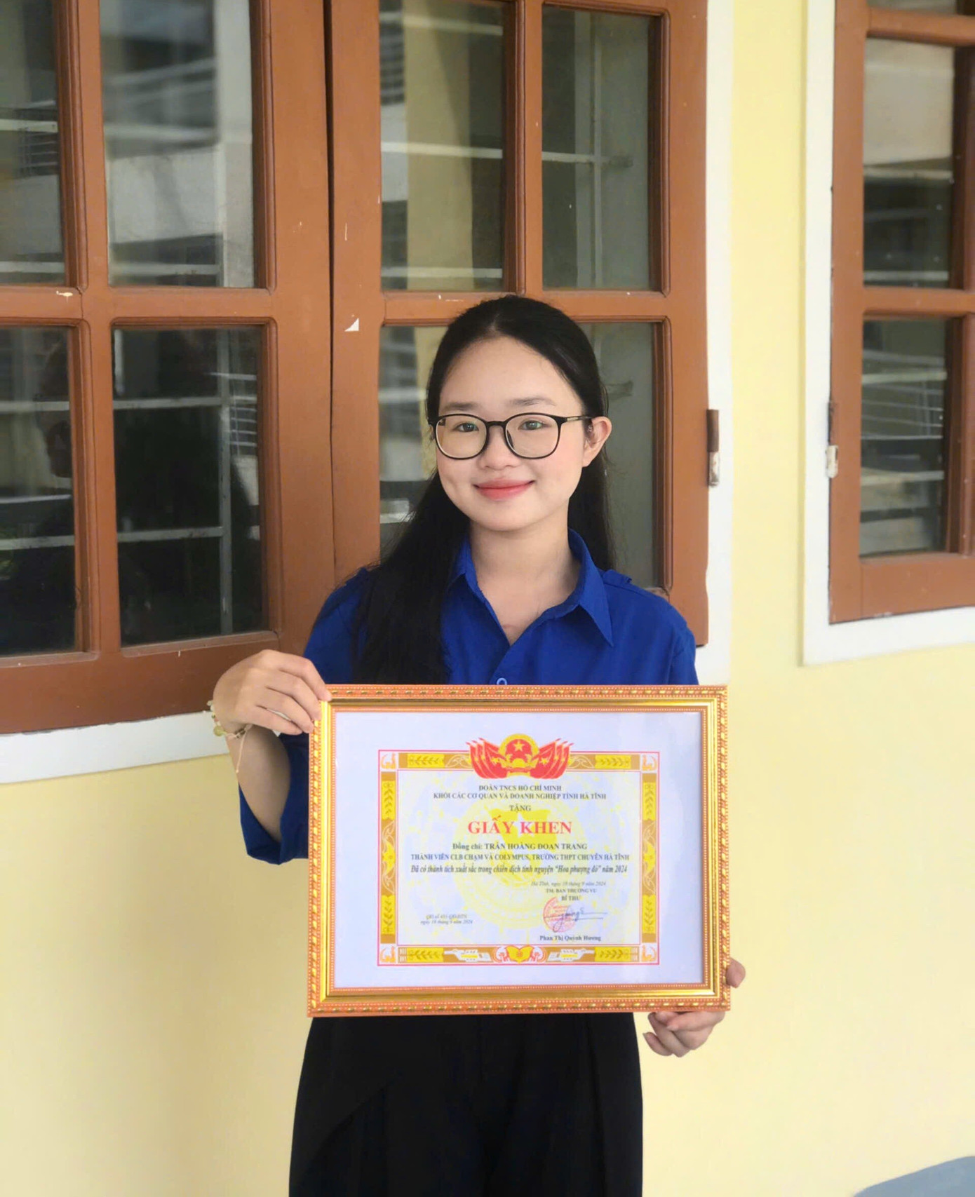 Hành trình vượt khó của nữ sinh xứ Nghệ