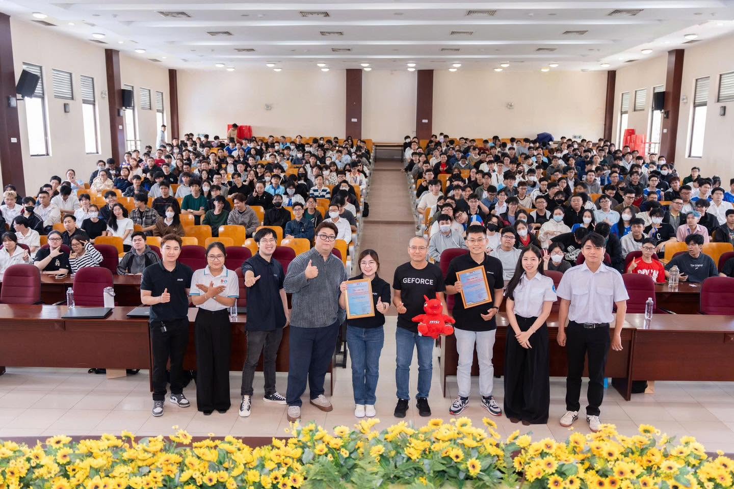 Chương trình “Tận dụng sức mạnh AI trong học tập và làm việc hiệu quả” tại Trường Đại học Công nghệ Sài Gòn