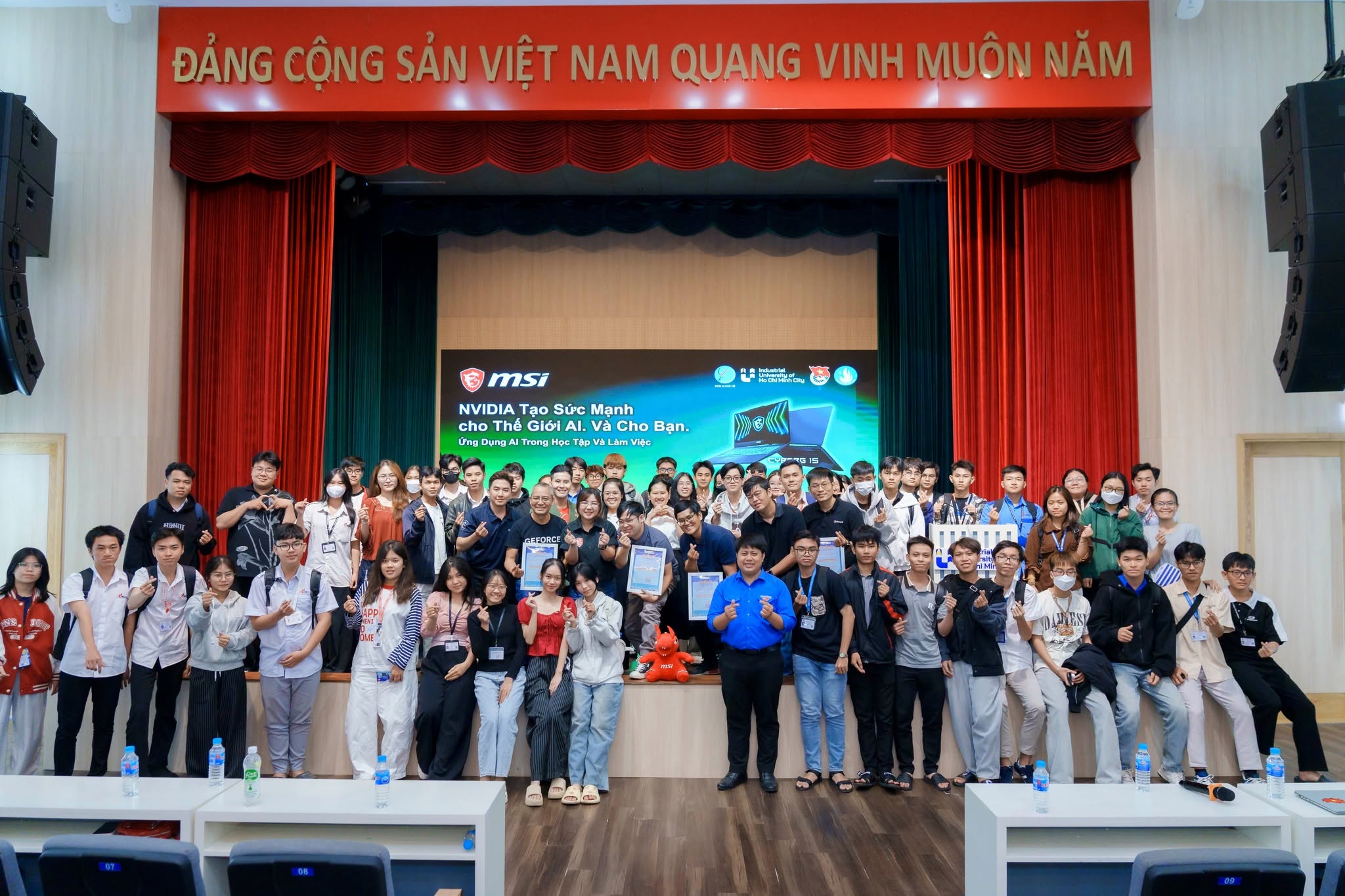 Workshop “Ứng dụng AI trong học tập & làm việc hiệu quả” tại Trường Đại học Công nghiệp TP.HCM