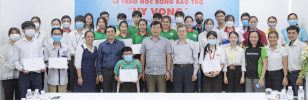 LỄ TRAO HỌC BỔNG BẢO TRỢ “HY VỌNG” HỌC KỲ I, NĂM HỌC 2022 – 2023